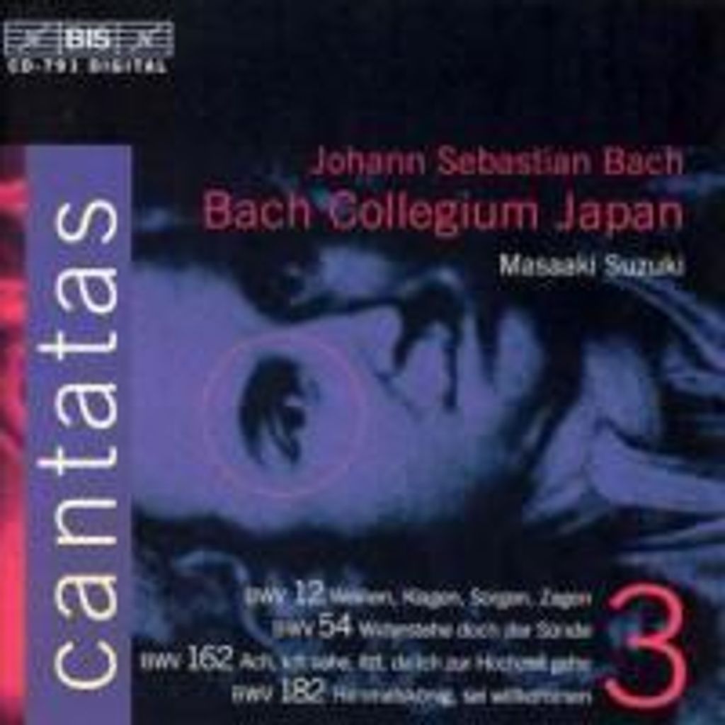 Johann Sebastian Bach - Bach/Kantaten - Vol 3 CD