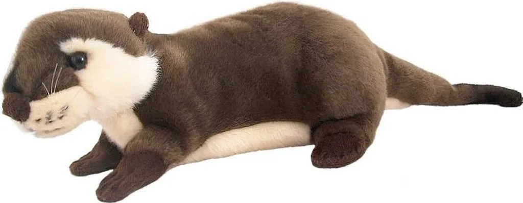 Cadeau enfant : Loutre européenne BEPPE 30 cm pour jouer et décorer