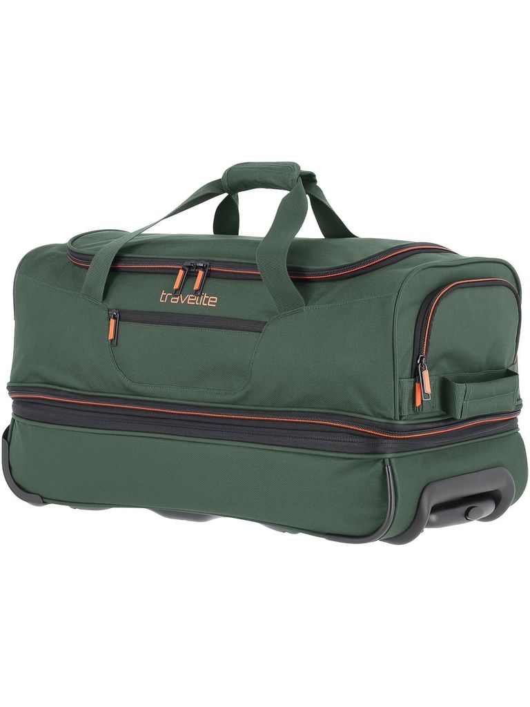 Travelite Basics 55cm Expandable 51/64l Reisetasche Mit Rollen Grün Grün One Size