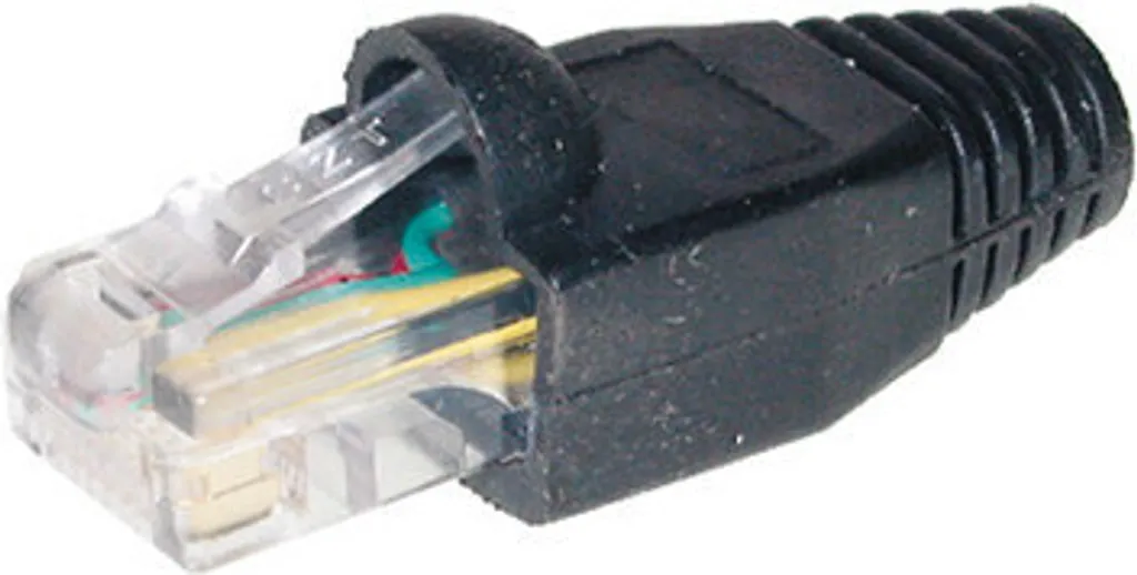 Resistenza di terminazione RJ45 120 Ohm per Modbus RS485 e CAN Bus