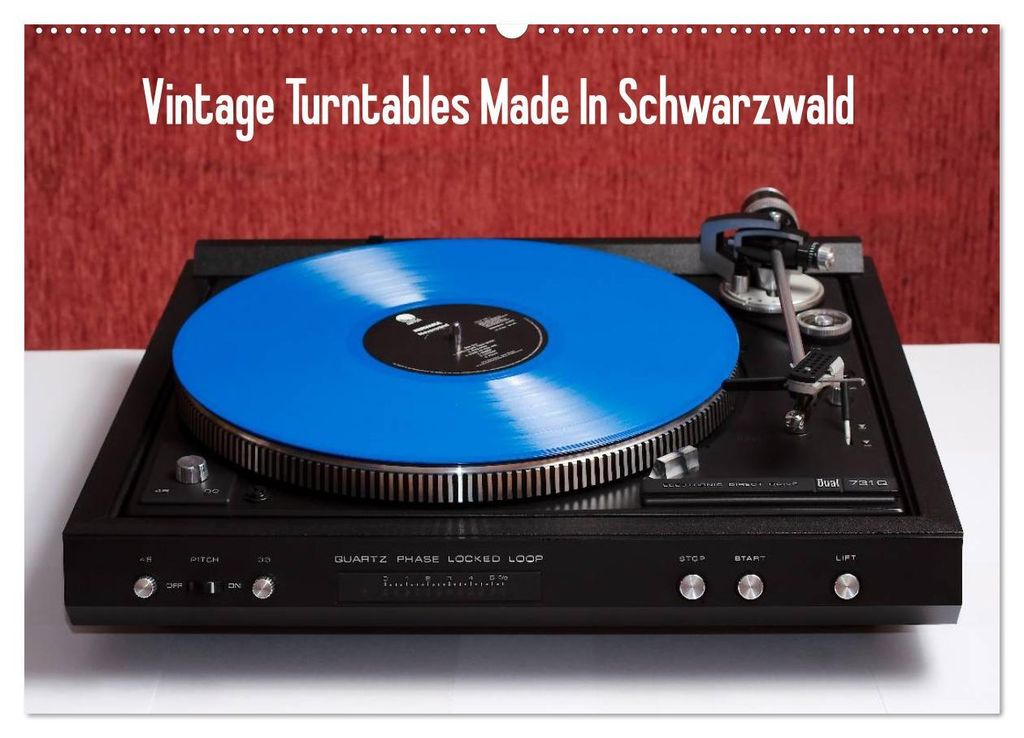 Vintage Turntables Schwarzwald (Wandkalender 2027 DIN A2 quer), CALVENDO Monatskalender
