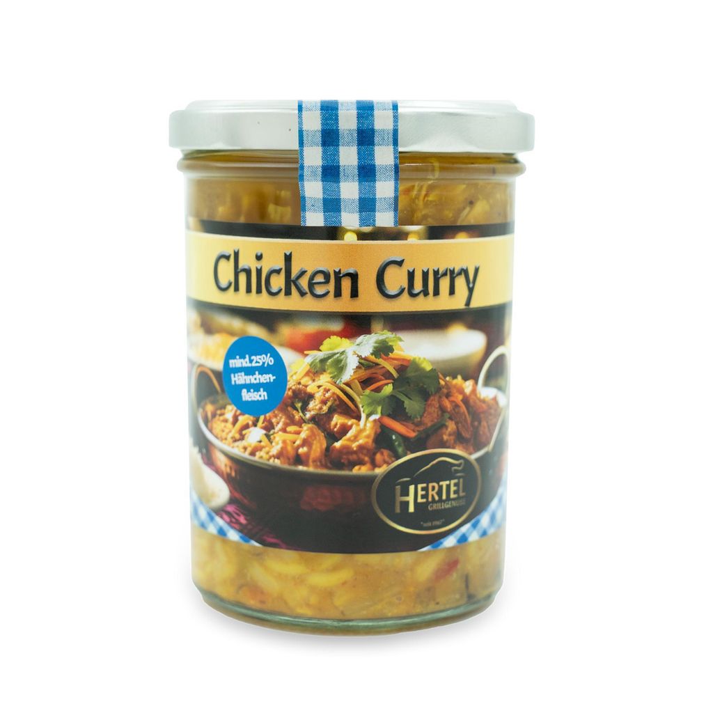 Hertel Grillgenuss Chicken Curry (2 Gläser á 400 g) Produktbild 
