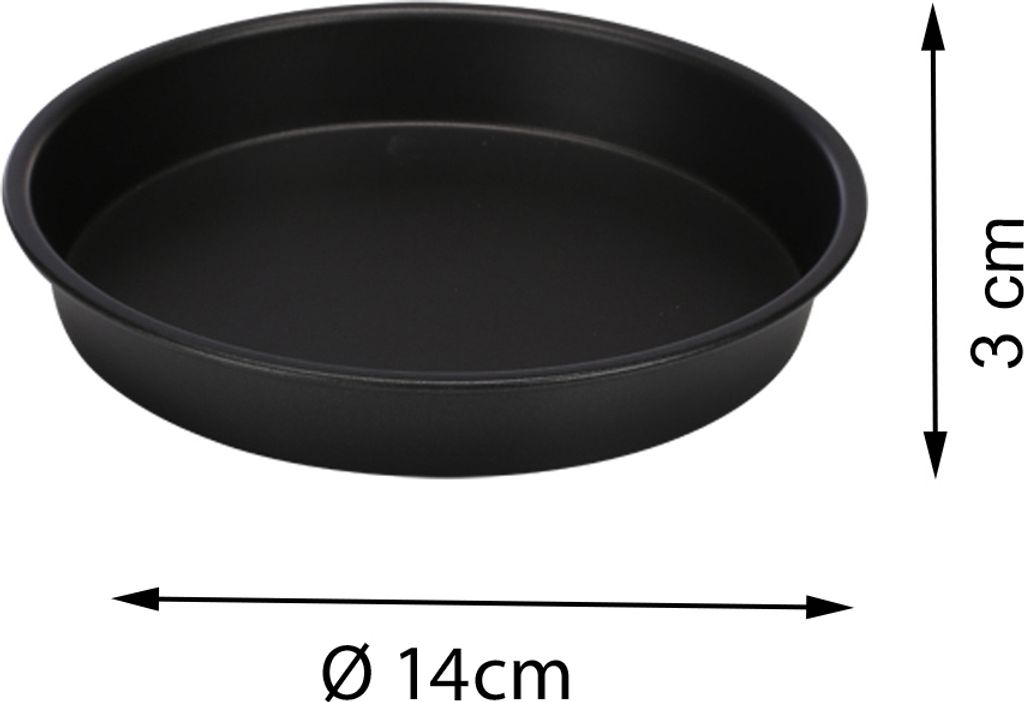 Pizza-Pfanne Ø 14 cm, Zubehör für Heißluftfritteuse Digital Aerofryer 182021