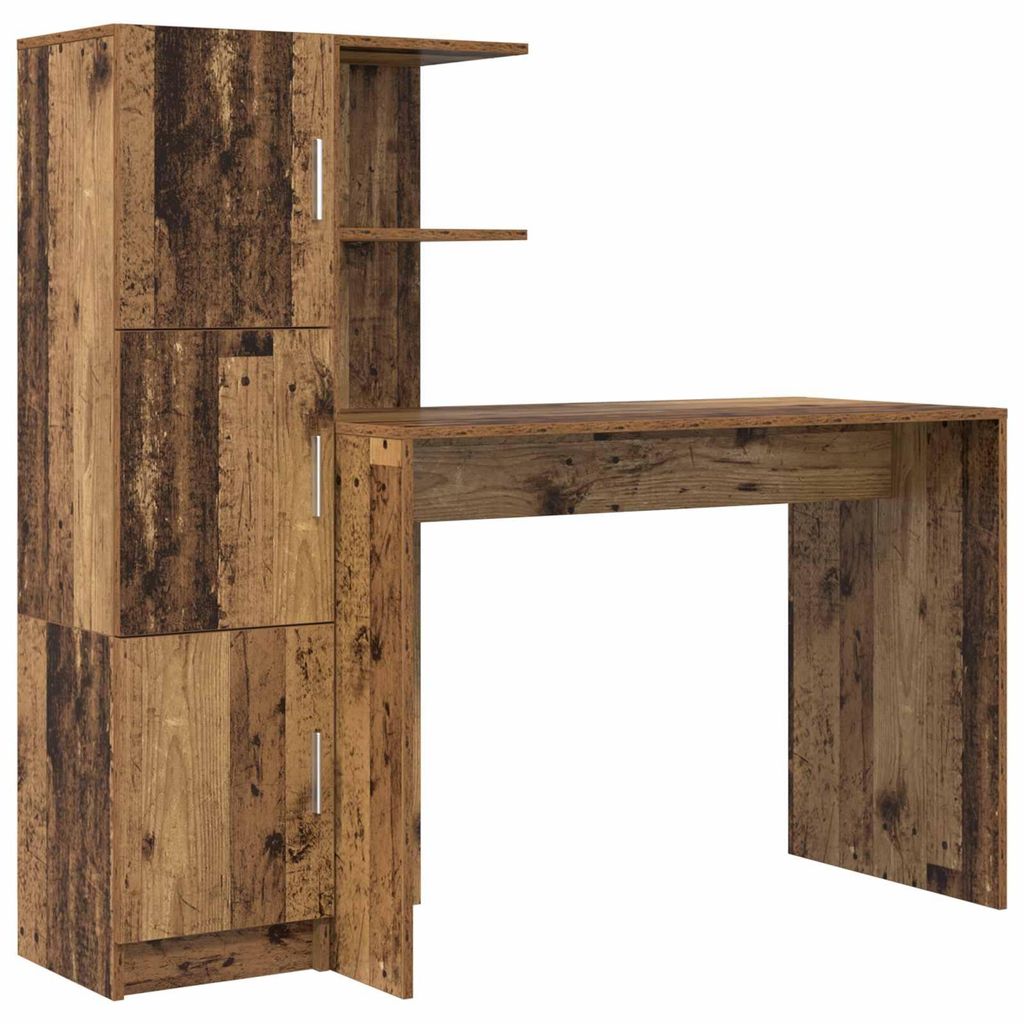 Schreibtisch 2 pcs Altholz