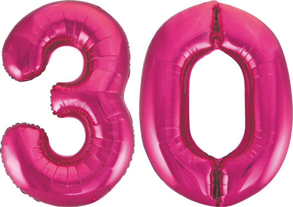 XXL Folienballon Zahl bunt Geburtstag Jubiläum Zahlenballon Riesenfolienballon Geburtstagsdeko