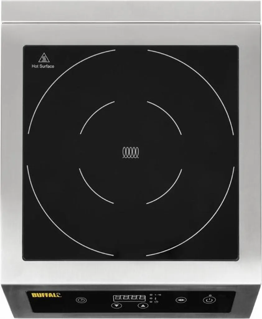 Plaque de cuisson à induction Buffalo usage intensif série 3000W Inox - 4