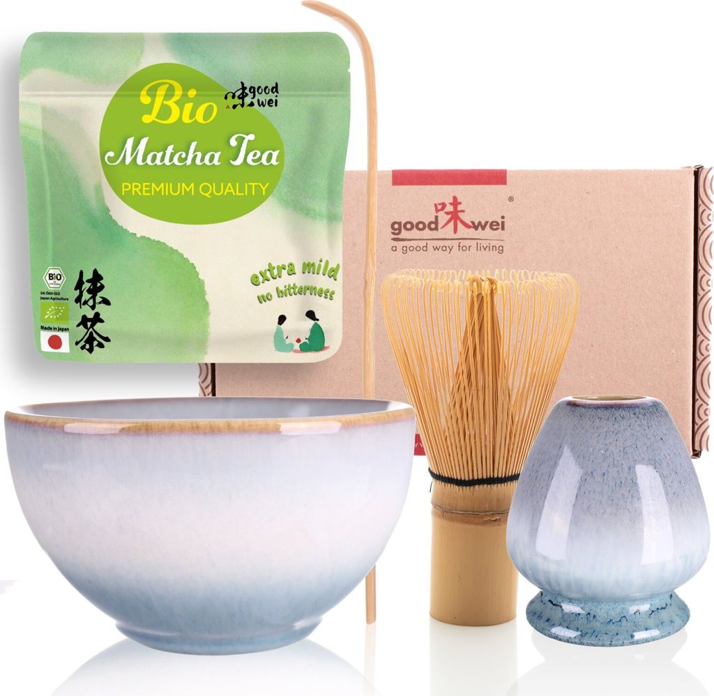 Matcha Set "Moya" s 30 g prémiovej organickej matchy Obrázok produktu 