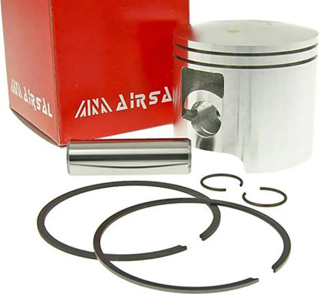 Piston Mono-Segment Airsal Racing 76,6ccm Diamètre 50mm pour Minarelli AM
