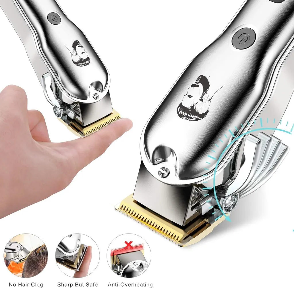 Hatteker Tagliacapelli Uomo 3-in-1: Precisione e Stile Professionale - 3