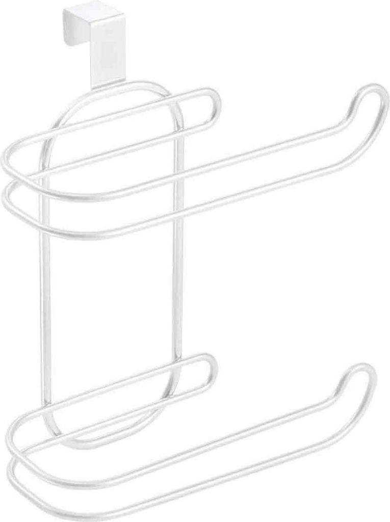 2-Rollen-Toilettenpapier-Handtuchhalter, Tür-Rückwandhalterung, Hängehaken, Küchenmultifunktion