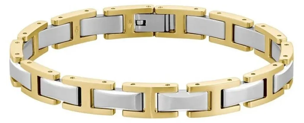 Bracelet bicolore homme Nolan 1580793 - Cadeau idéal pour lui