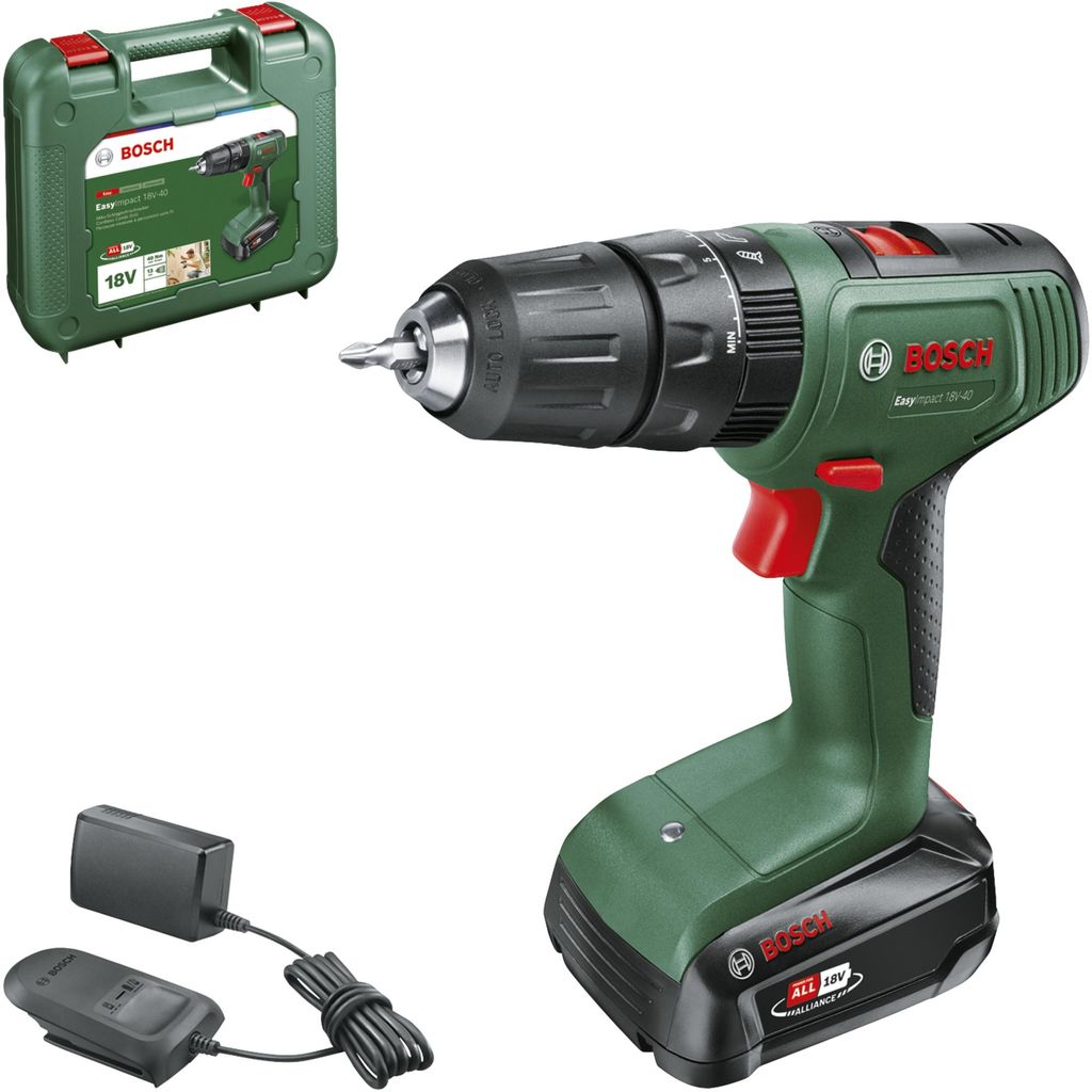 Taladro atornillador inalámbrico EasyImpact de 18V-40, Imagen del producto 