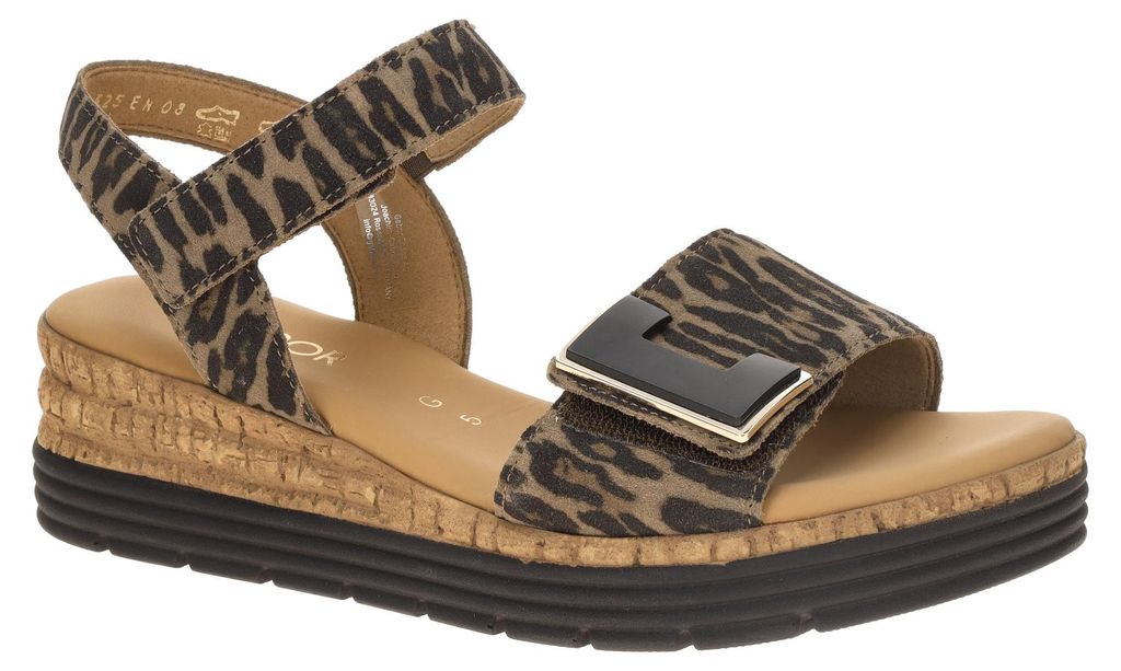 Gabor 82.700 Damen Sandalette - Riemchen Sandalen braun NEU