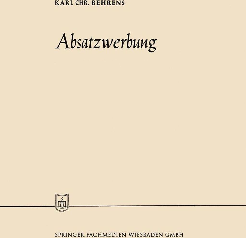 Absatzwerbung