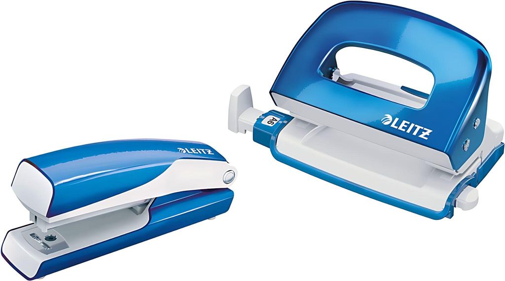 Leitz 55612036, 10 Blätter, Blau, Metallisch, Metall, Produktbild 