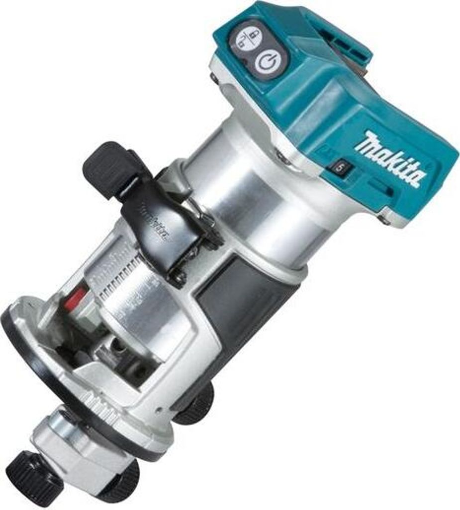 Makita DRT50ZX4 Akku-Oberfräse 1/4" 3/8" Solo 18V Li-Ion Produktbild 