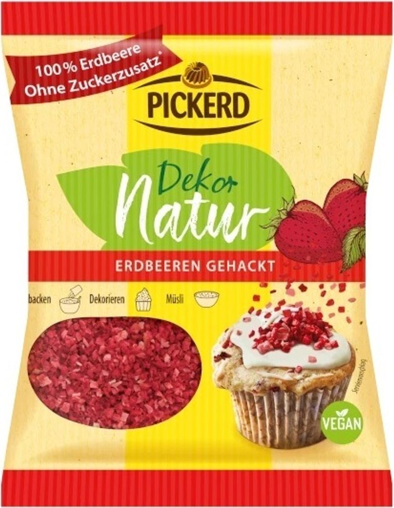 Décor Pickerd fraises naturelles hachées Image du produit 