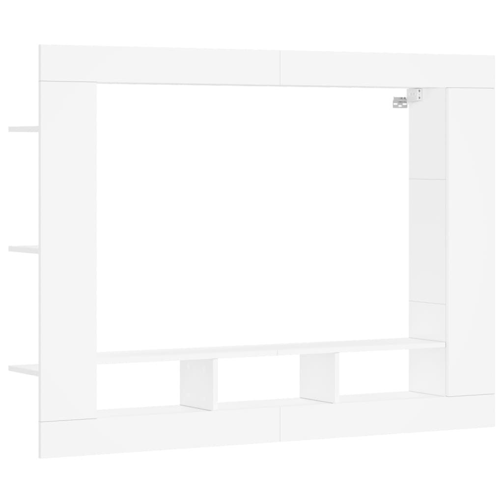 "WINTER SALE"TV-Schrank, Fernsehtisch - CLORIS - Weiß 152x22x113cm Holzwerkstoff - TV-Schränke NeuMöbel433126