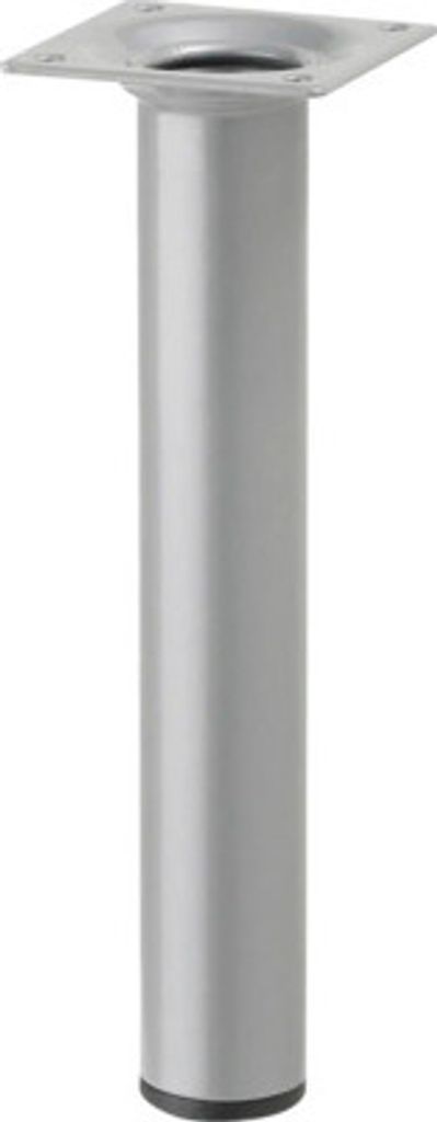 Tarrox Tischbein rund Ø 30 x 300 mm, silber Produktbild 