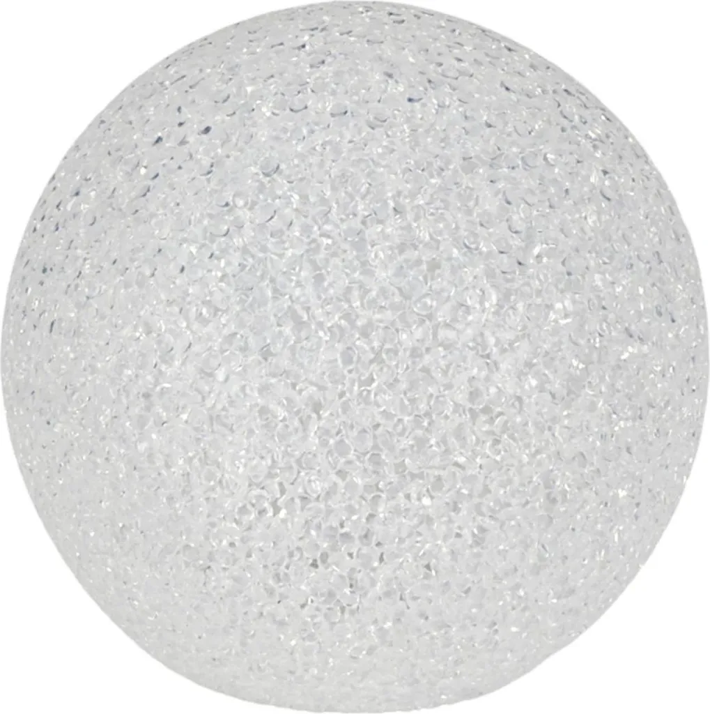 Boule lumineuse LED 18cm blanche lot de 9 lampes sphériques sans reflets