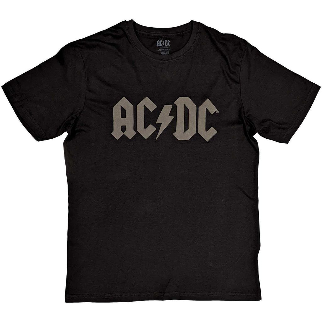 AC/DC Logo Hi-Build Black 2XL T-Shirt Produktbild 