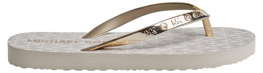 Michael Kors Damen-Sommer-Flip-Flops mit Logo 49S4MKFA1B Produktbild 