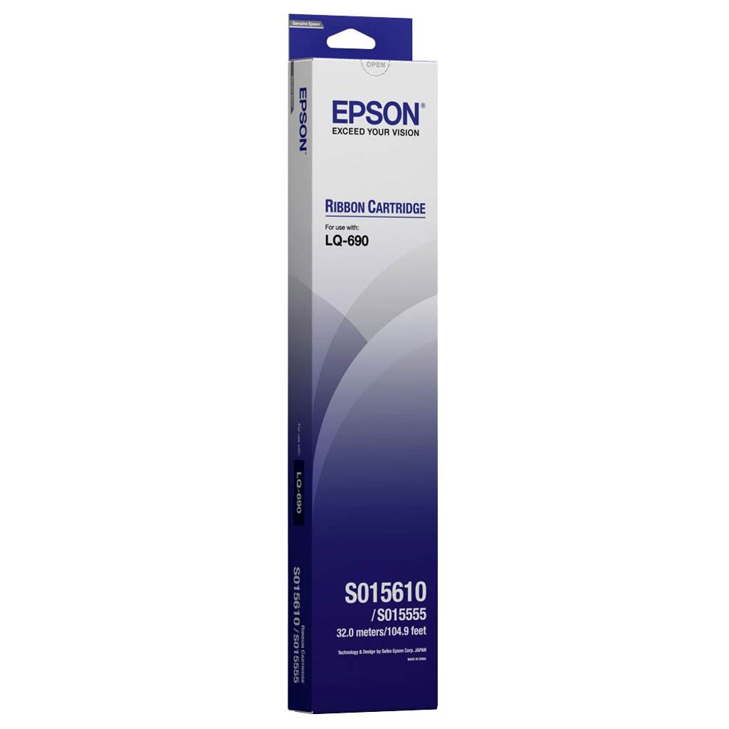 Epson SIDM Black Farbbandkassette für LQ-690 (C13S015610), Produktbild 