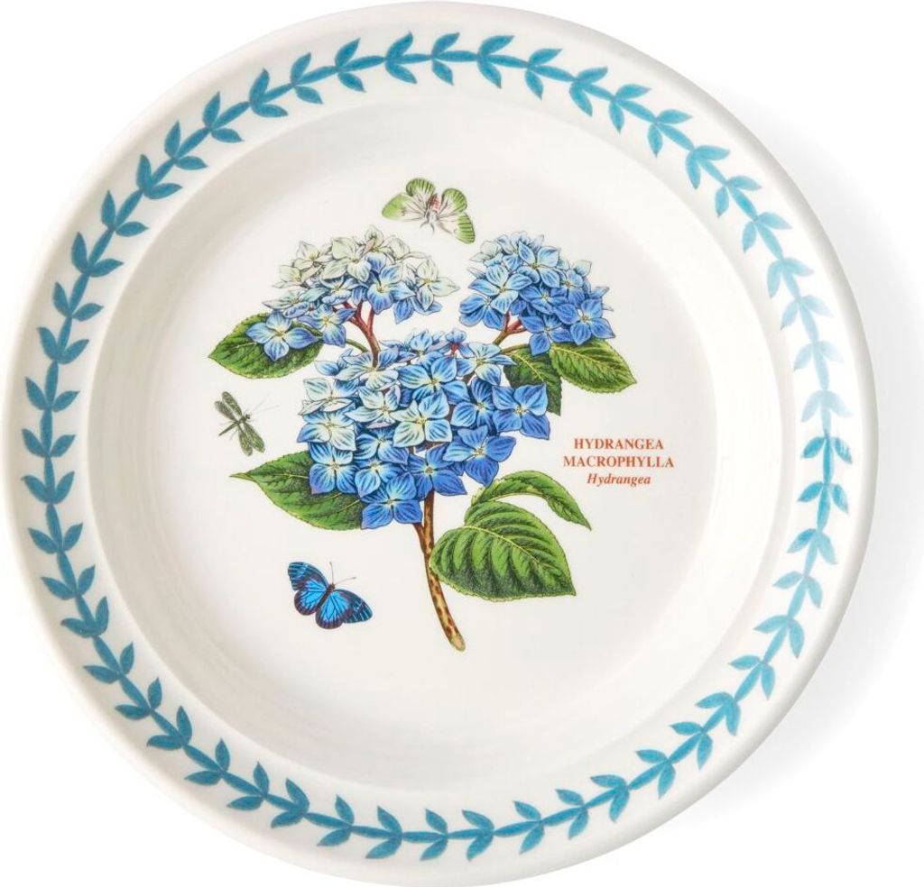 Portmeirion Keramik Vorlege-Teller Botanic Garden Meadow Hortensie