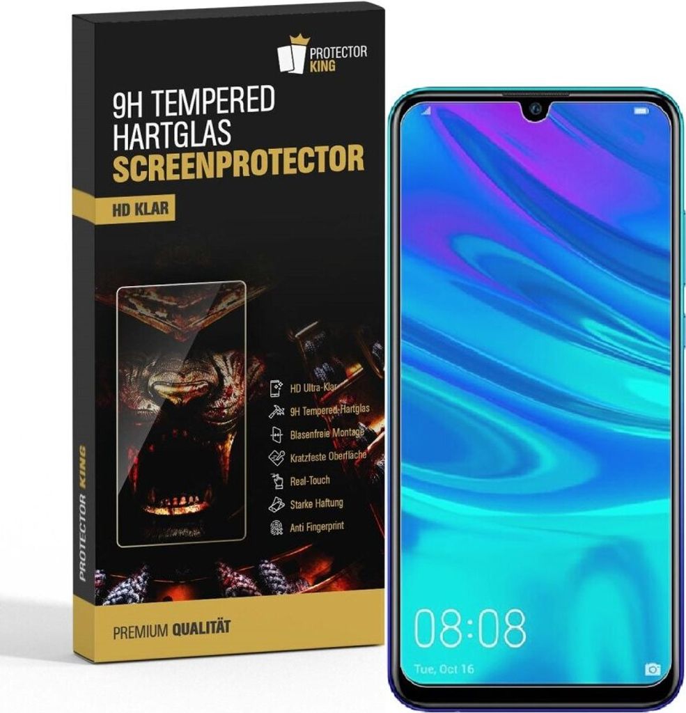 3x 9H Hartglas für Huawei Honor 10 Lite Panzerfolie Displayschutz KLAR Panzerglas Schutzfolie Schutzglas