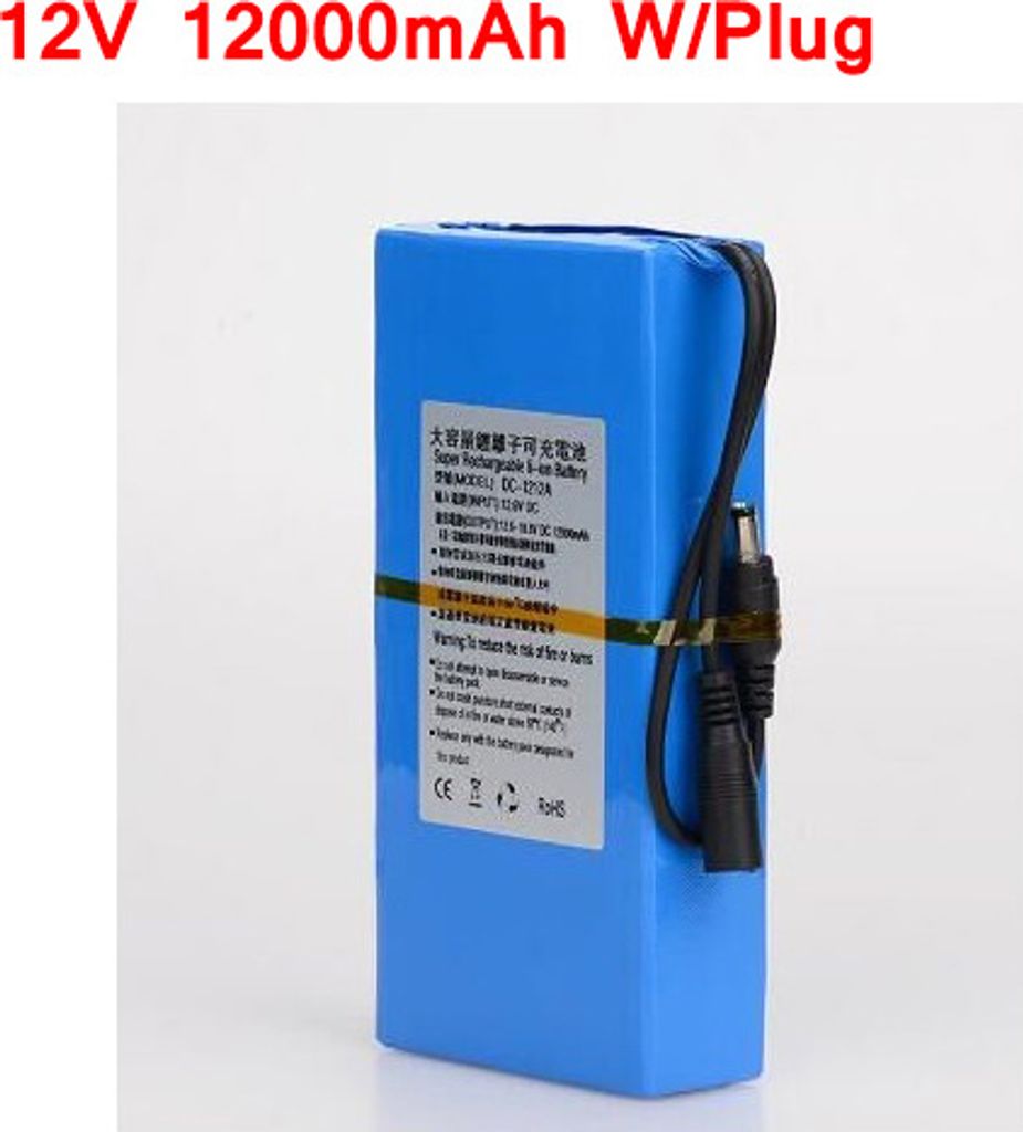 Neuer wiederaufladbarer Lithium-Ionen-Akku mit hoher Produktbild