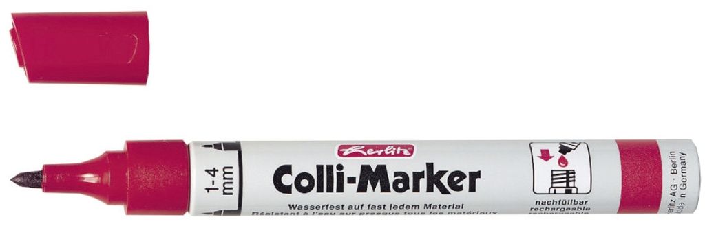 Herlitz 8060121 Colli permanentní popisovač - 1 - 4 mm, Obrázek produktu 