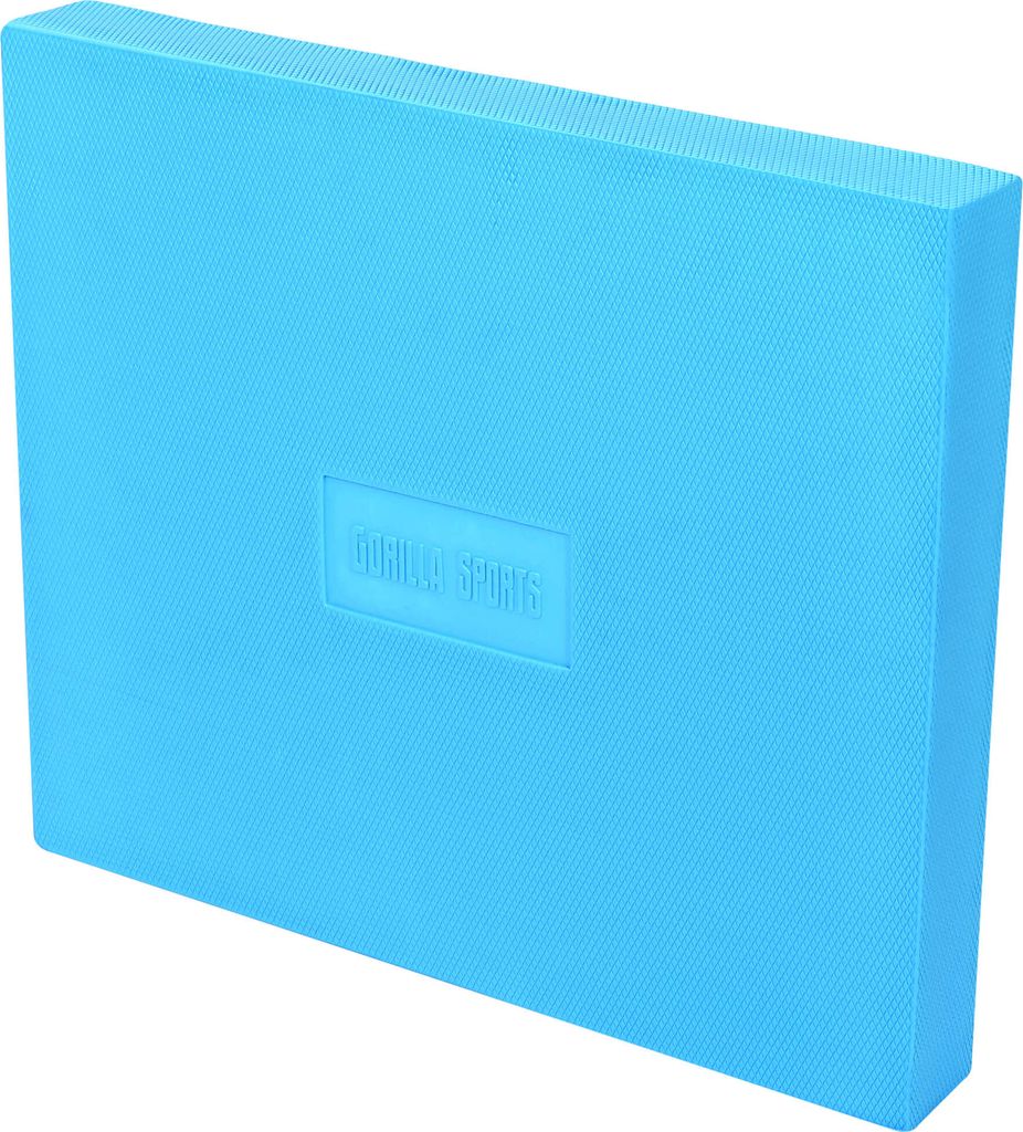 GORILLA SPORTS Balance Pad - 47x40x5,5cm, für Gleichgewicht und Koordination, Rutschfest, bis 100 kg Belastbar, Farbwahl - Balancekissen, Balanc...