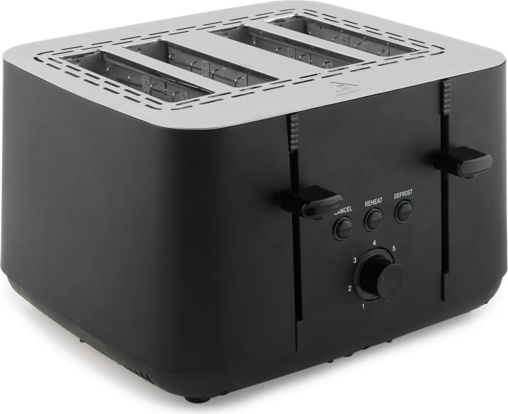 Grille-pain PETRA décongélation et réchauffage rapide de 1850 Watts