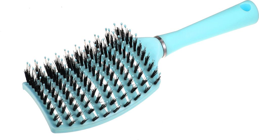 Entwirrungsbürste Haarbürste mit Entwirrende Stifte Ersatz Blau