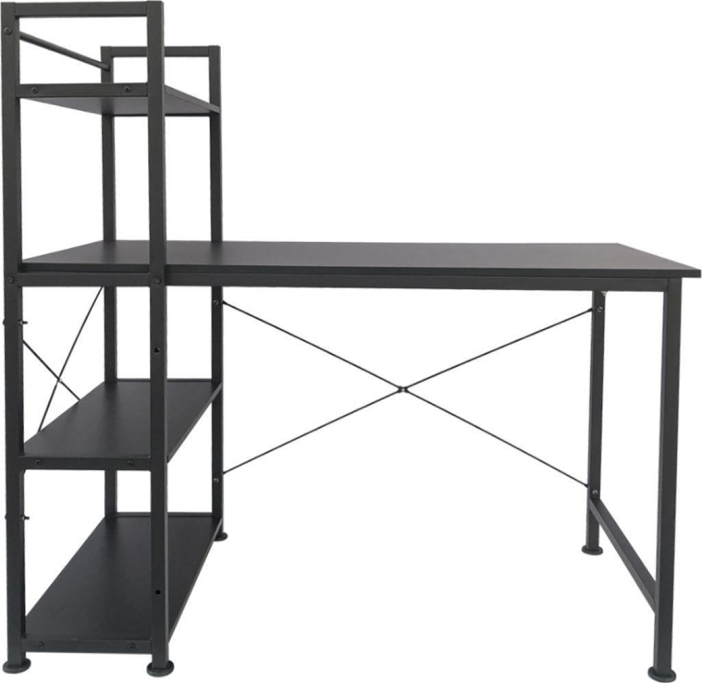 Scrivania da ufficio Stoer - 3 ripiani - stile industriale Immagine del prodotto 