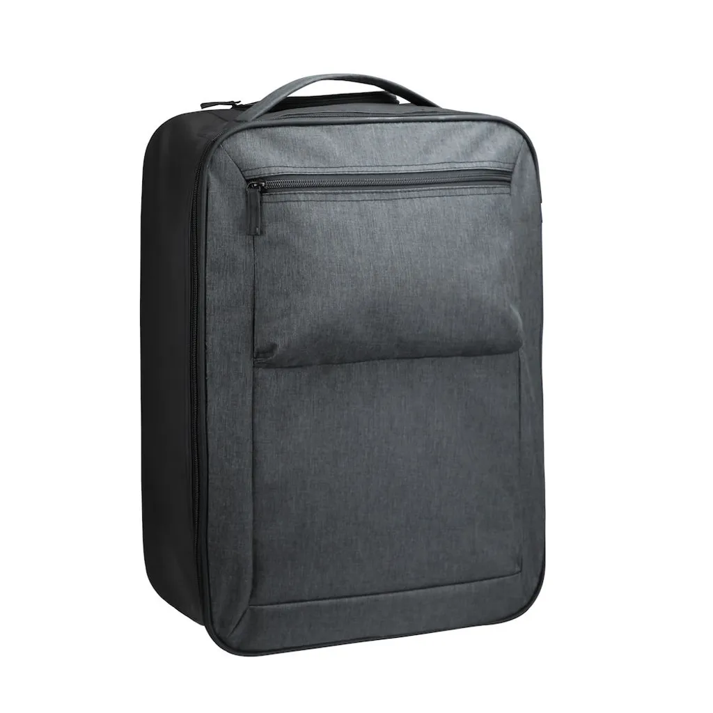 Chariot Prestige anthracite chiné à grande capacité et sac étanche