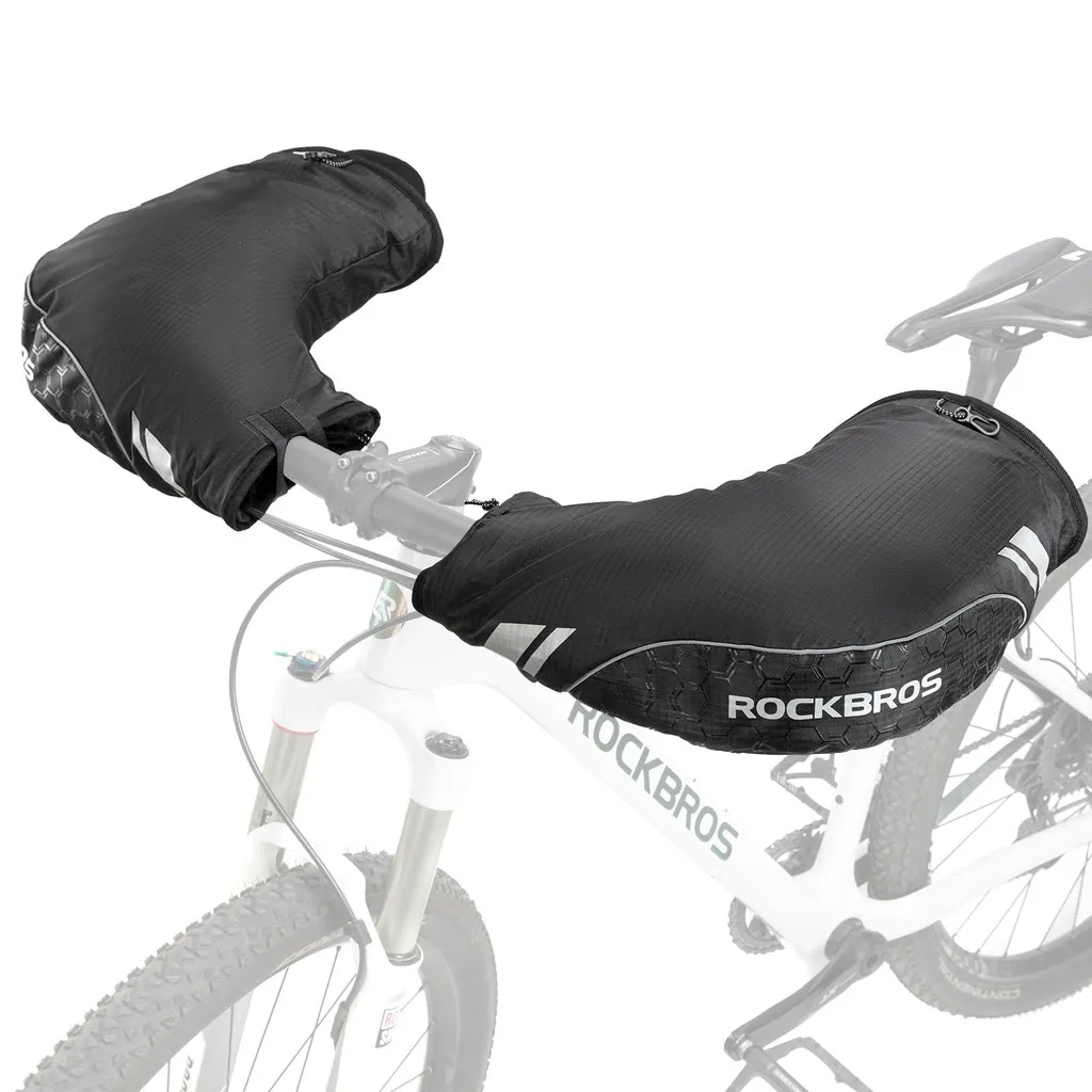Gants de guidon vélo vélotaf hiver protection mains contre le froid