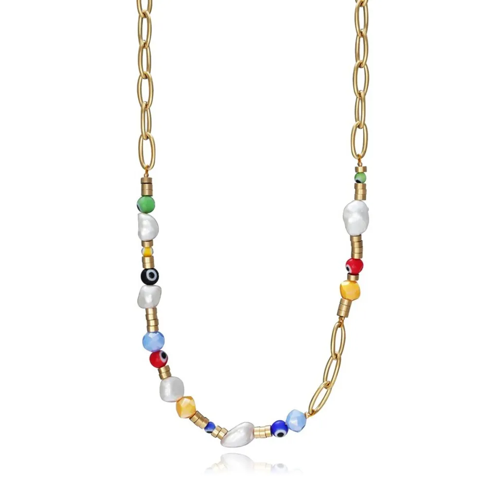 Regalo Donna: Collana Allegra Viceroy Kiss 1392C01019 Oro e Perle