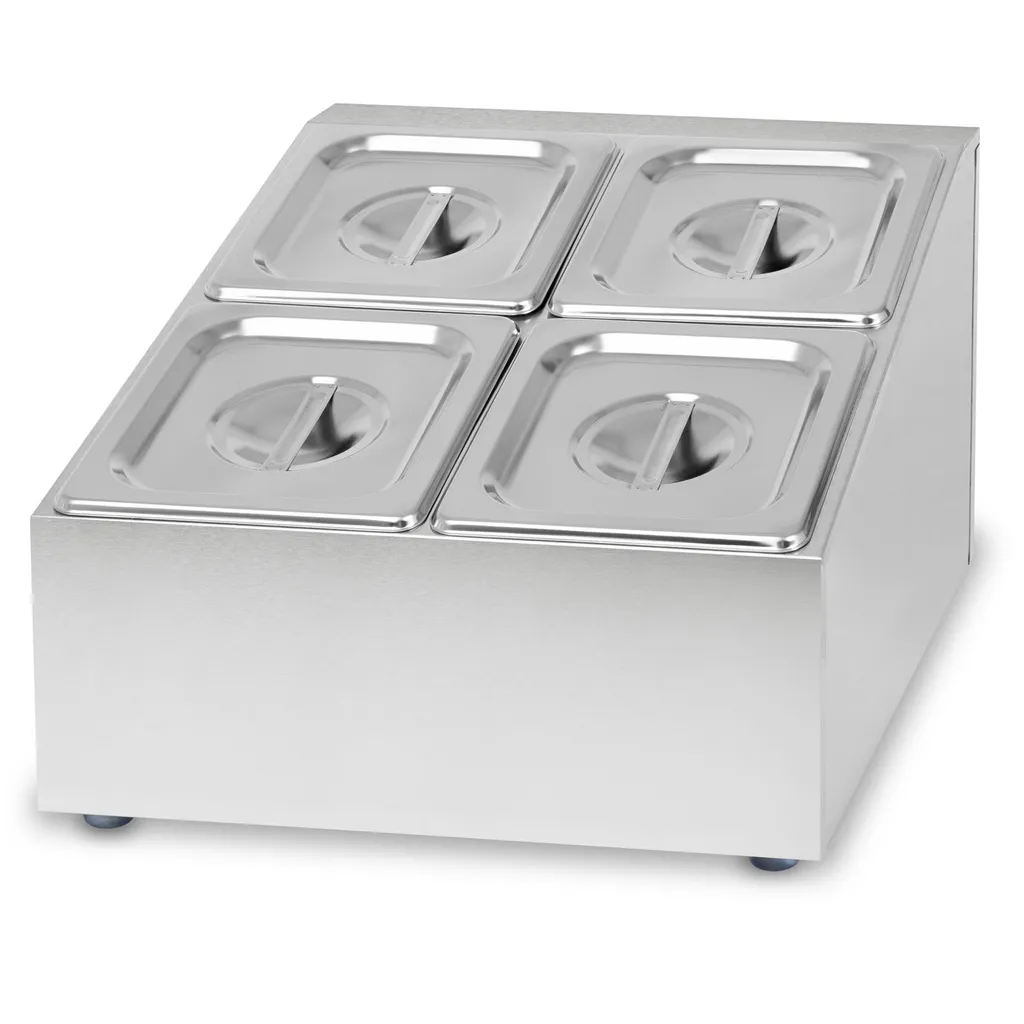 Sistema VERTES GN 1/6 Gastronorm: Efficienza Inox 100mm