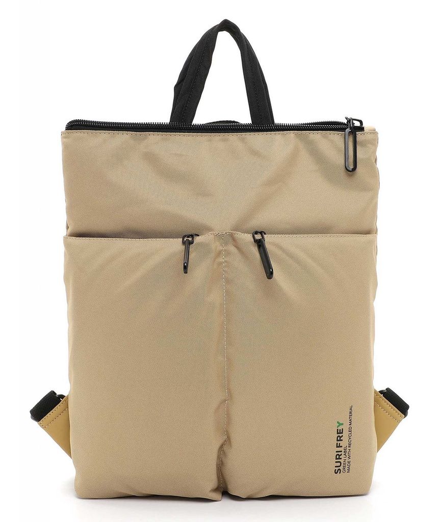 SURI FREY Freizeitrucksack SURI Green - Tanny Backpack Sand beige