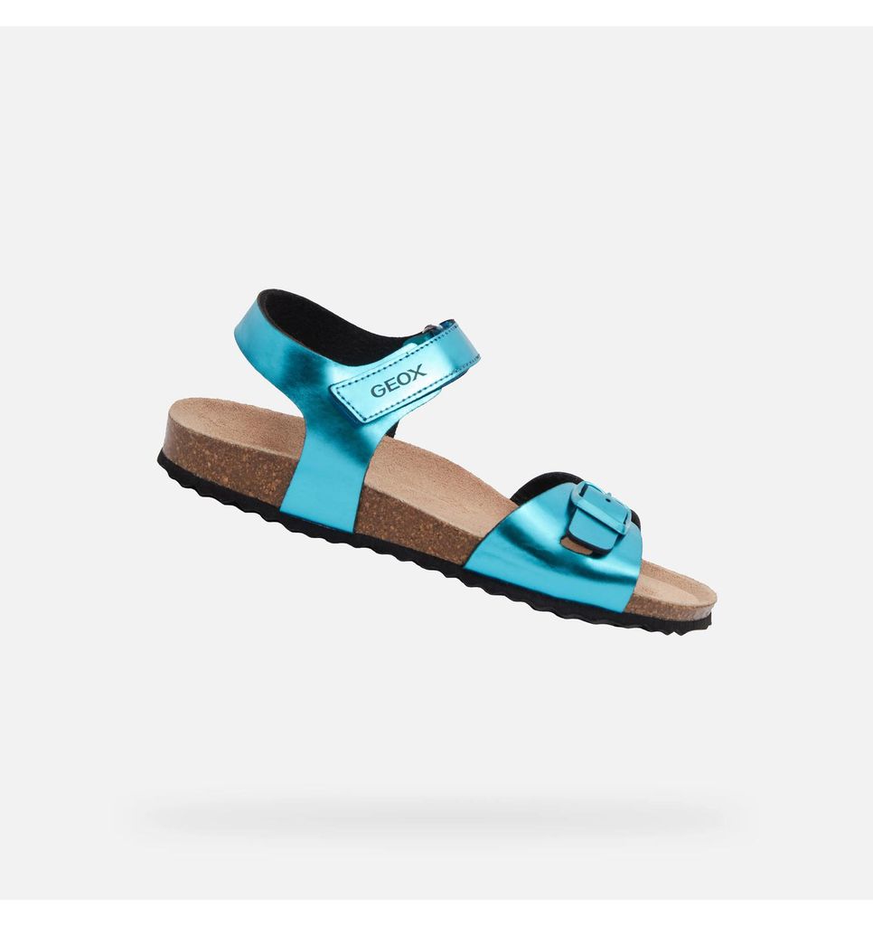 Geox Blaue Mädchensandalen Adriel 24