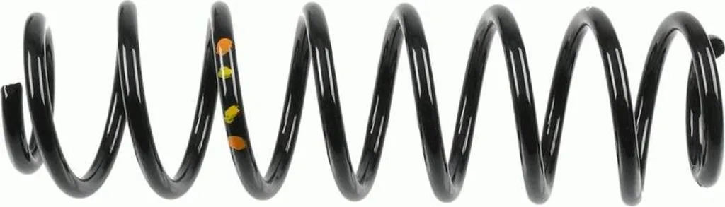 Ressort de suspension robuste SACHS 996 658 - Qualité OE 6Q0511115M