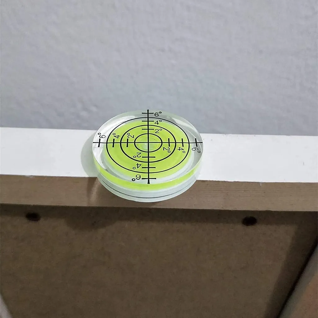 Lot de 4 petits niveaux à bulle compacts et portables haute visibilité