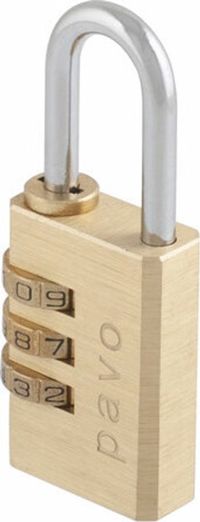 1x 3-stelliges Zahlenschloss Reiseschloss Gepäckschloss Vorhängeschloss