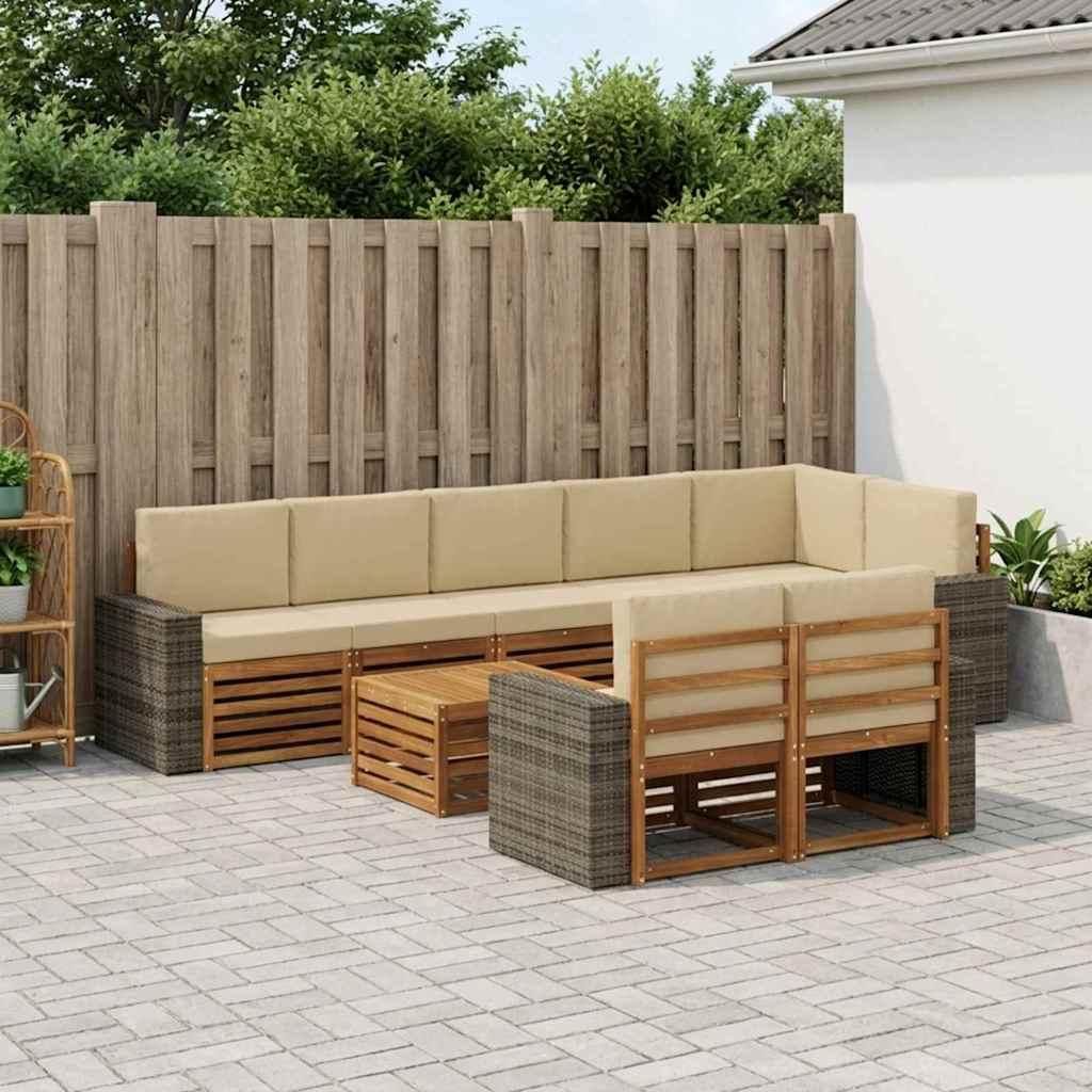 Möbel Sofagarnituren Massivholz AkazieGartensofas - Gartensofas c1862