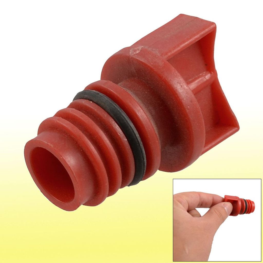 Rotem Kunststoff Geh?use 18mm Stecker Au?engewinde Dia ?l fš¹r Luftkompressor DE de