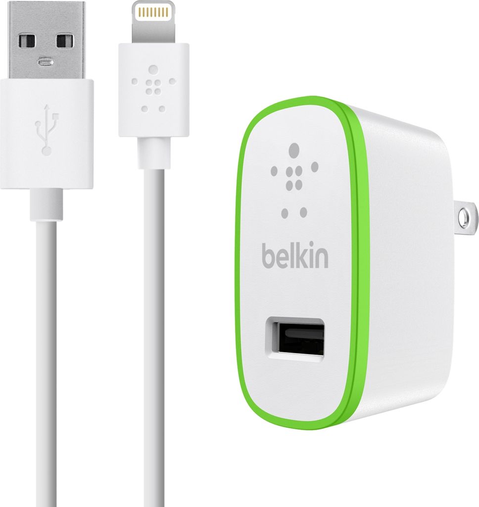 BELKIN USB, 2,4A, 12W, weißes Netz-Ladegeät