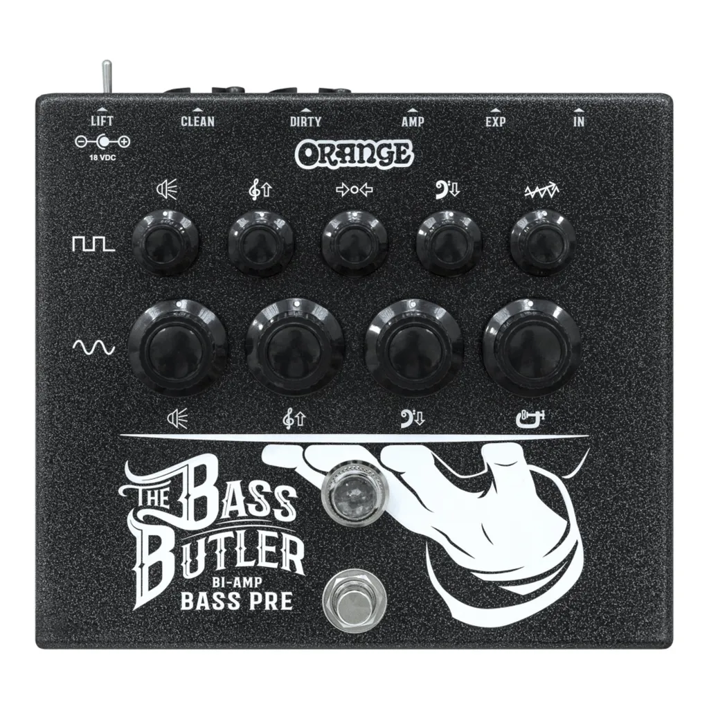 Orange Bass Butler Préampli Analogique avec Compresseur et Distorsion