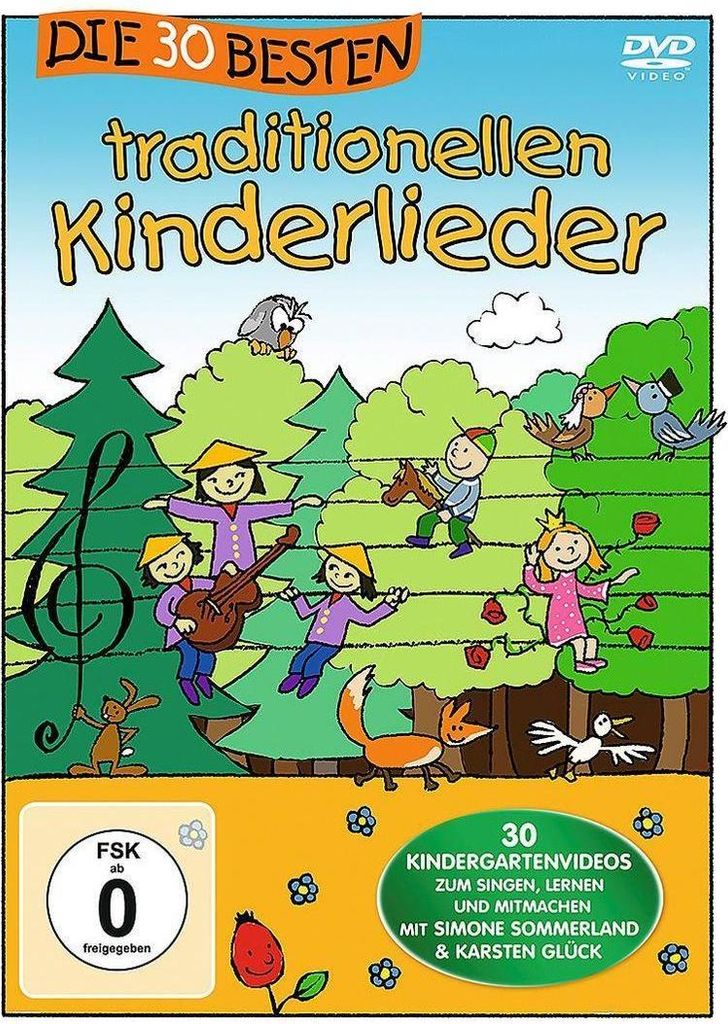 30 najlepších tradičných detských piesní (DVD) Obrázok produktu 