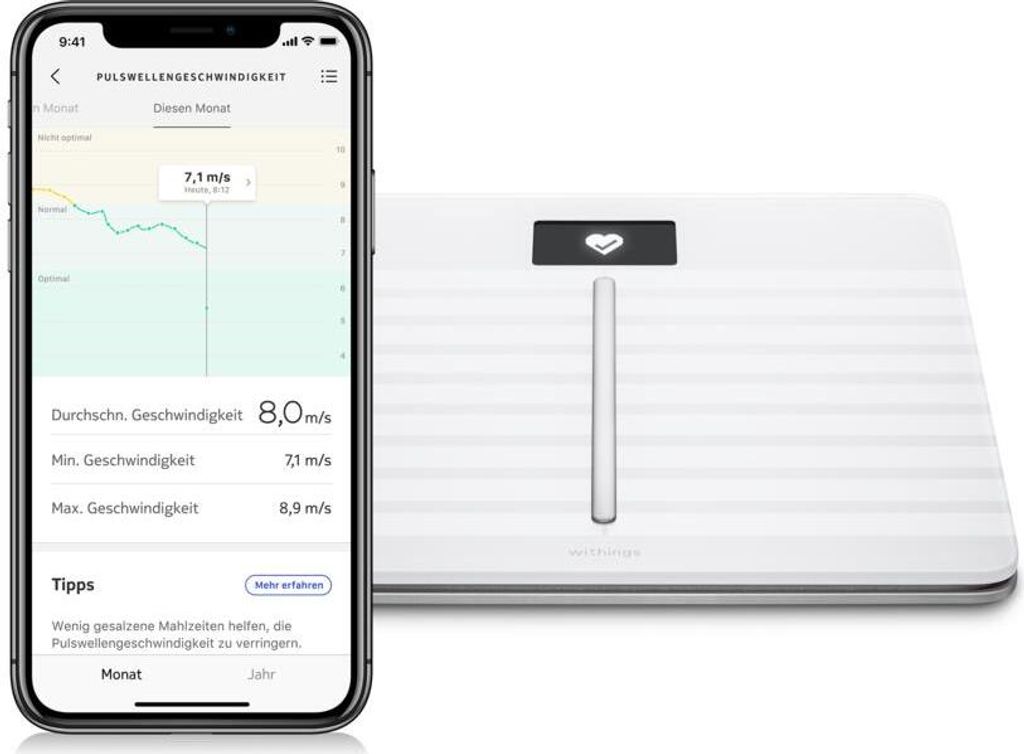 Withings Body Cardio, white Produktbild 12